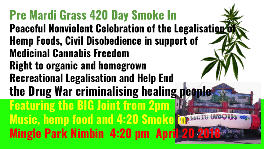 Nimbin’s 420 Smoke-In!