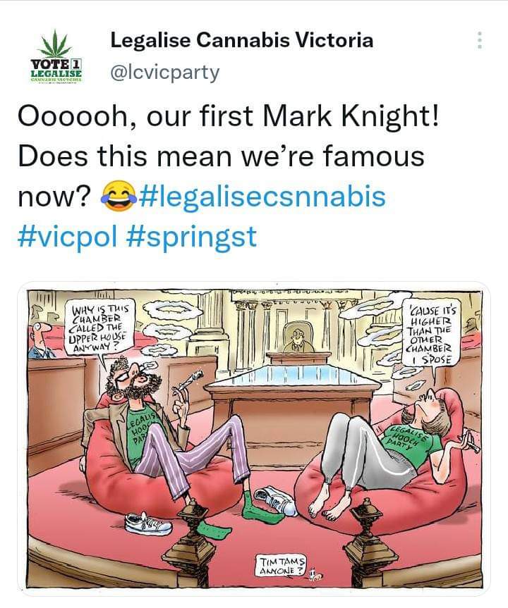 Ohhhh, our first Mark Knight! Does mean we are famous now!?!?